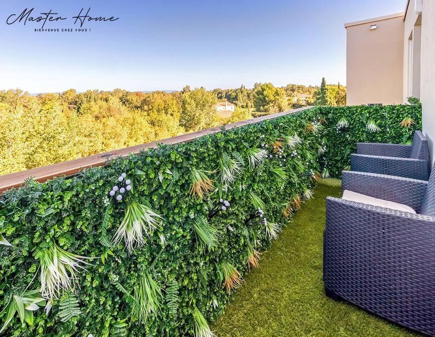 Gout De Luxe A Narbonne T3 Climatise, Spa, Parking Екстер'єр фото